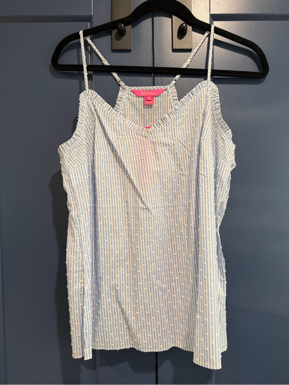 Lilly Pulitzer Ruffled Dusk Top